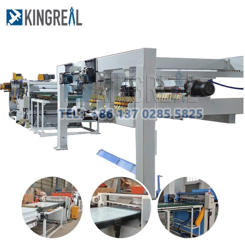 2024 Auto Metal Sheet Decoiler Leveler Shearing Machine