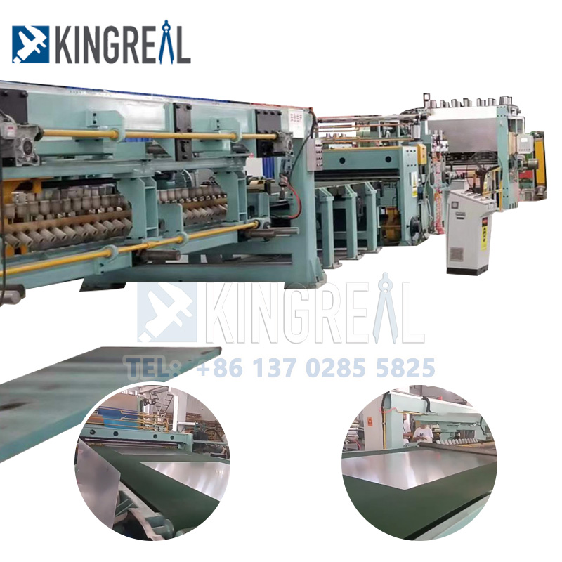 How to control the product precision of KINGREAL metal shearing line？