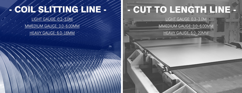 What is the difference between shearing and slitting?