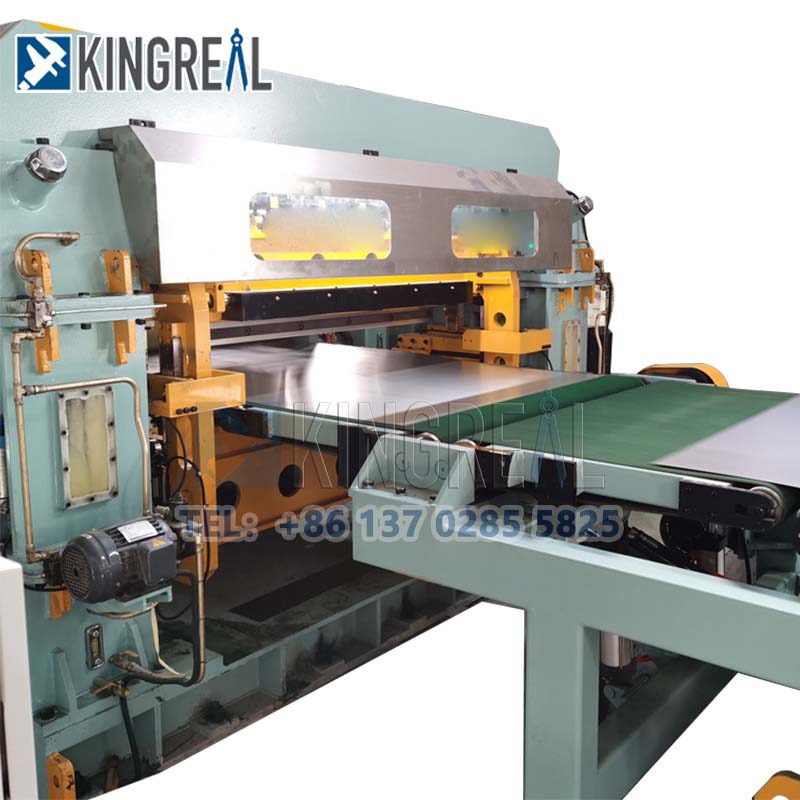 Shearing Principle Of Cut To Length Line Machine