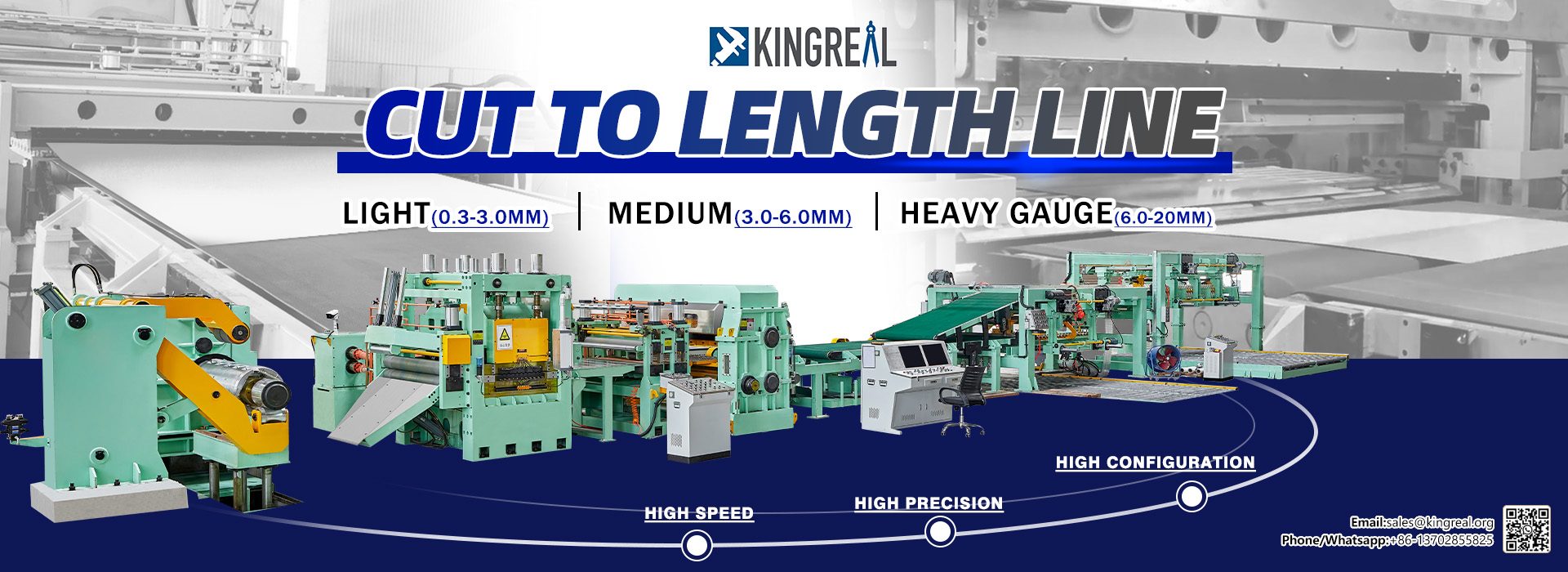 High Speed Cut To Length Line Machine