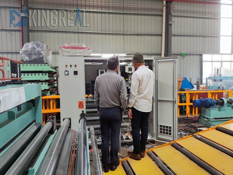 KINGREAL STEEL SLITTER QC SYSTEM ：COIL SLITTING MACHINE