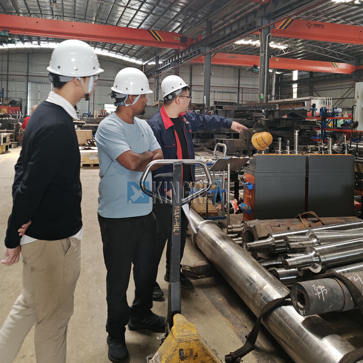 Customer Visit : Cut To Length Line Factory