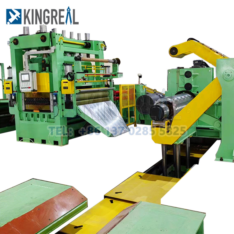 How is the cut to length line used with coil slitting machine?