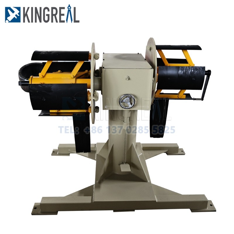 Double Head Hydraulic Decoiler For Coil Feeder