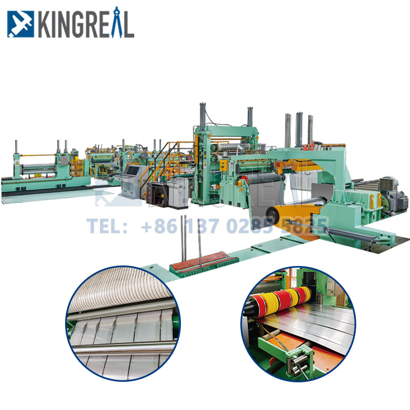 metal sheet slitting machine