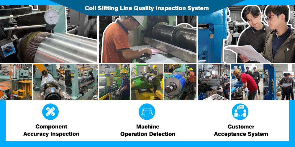 metal coil slitting machine metal coil slitting machine
